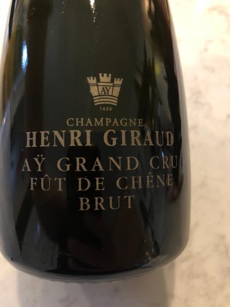 N.V. Henri Giraud Champagne Grand Cru Fût De Chêne Brut MV Aÿ