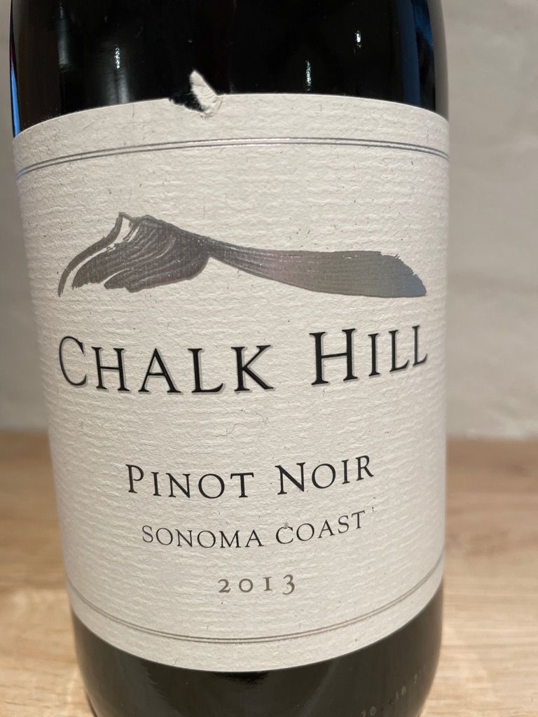 2013 Chalk Hill Pinot Noir Sonoma Coast, USA, California, Sonoma County, Sonoma Coast