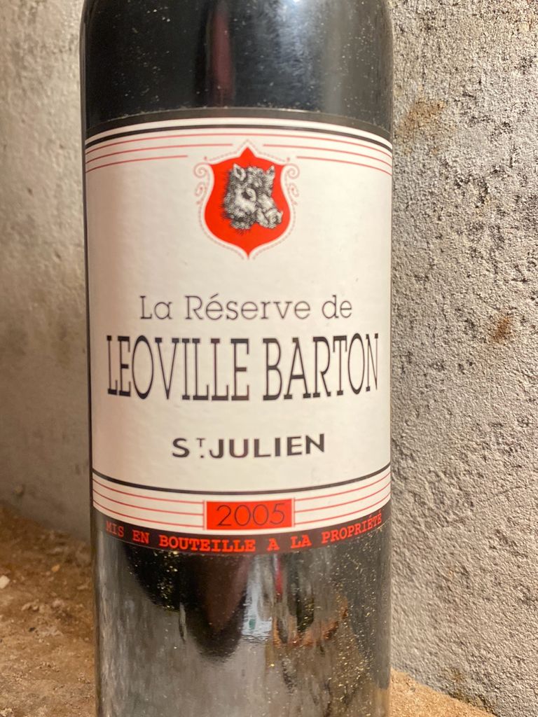 シャトー レオヴィル バルトン 2005 Leoville Barton 2005 Château Léoville Barton - CellarTracker