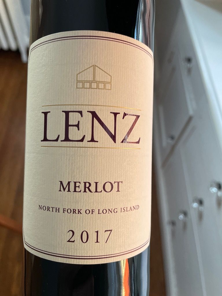 2017 Lenz Merlot, USA, New York, Long Island, North Fork - CellarTracker