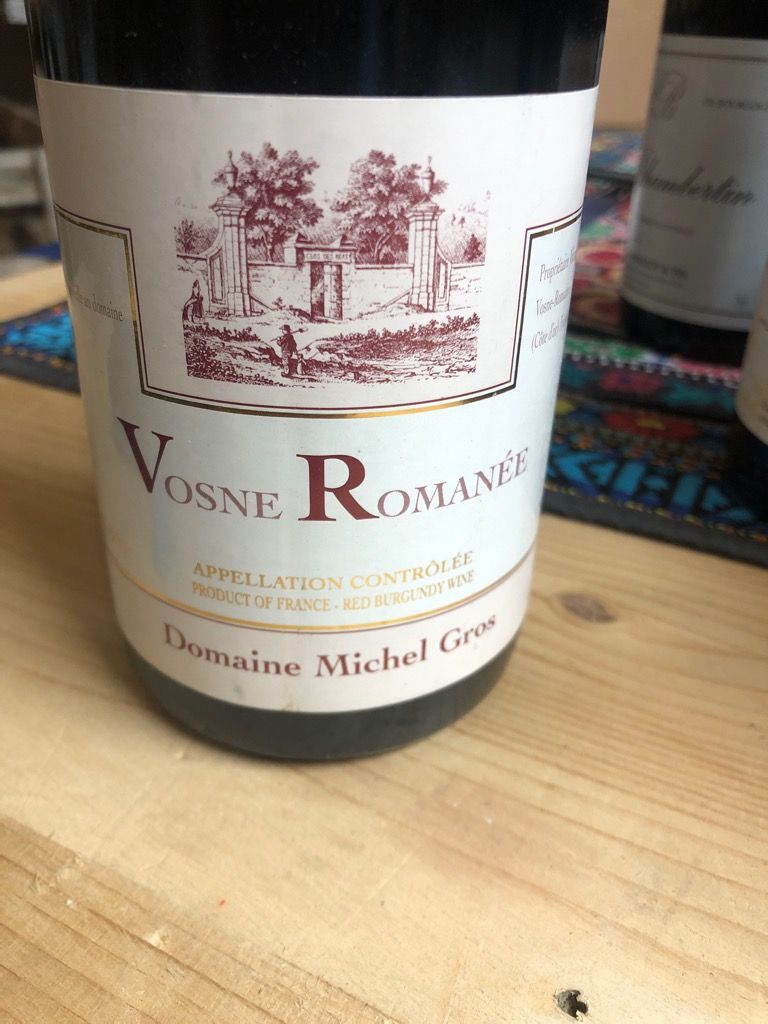 1998 Vosne-Romanée Michel Gros 1998 Domaine Michel Gros Vosne-Romanée - CellarTracker