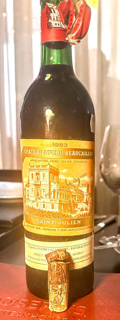 1983 Château Ducru-Beaucaillou - CellarTracker 1983 Château Ducru-Beaucaillou - CellarTracker