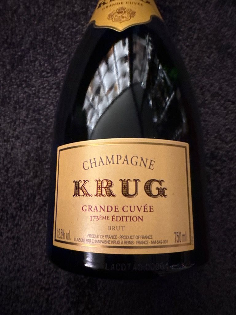 N.V. Krug Champagne Brut Grande Cuvée Edition 173eme - CellarTracker