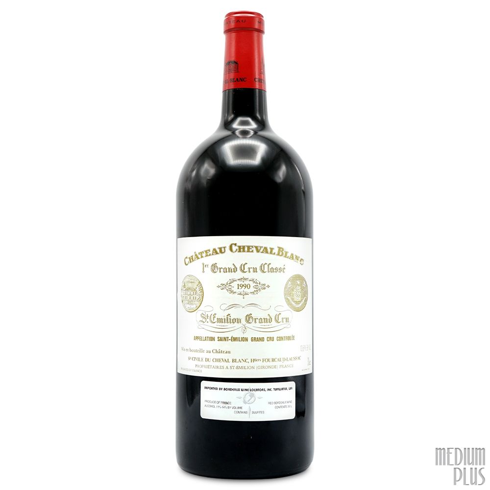 【RP98点】シャトーシュヴァル・ブラン　1990 1990 Château Cheval Blanc - CellarTracker