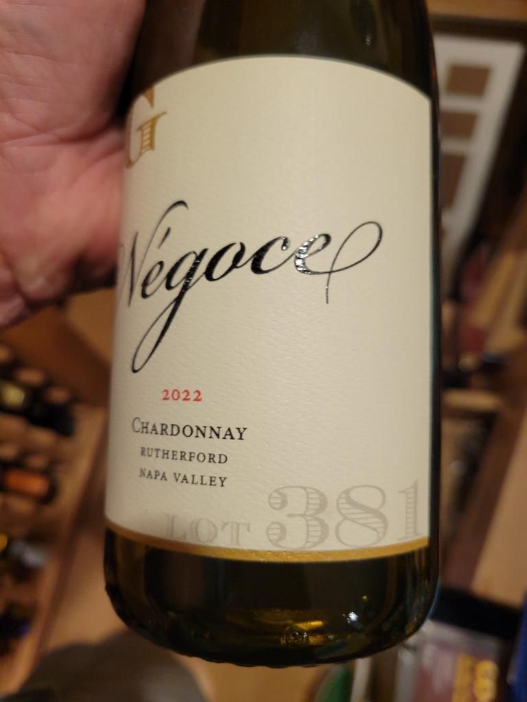 2022 de Négoce Chardonnay OG N.381, USA, California, Napa Valley