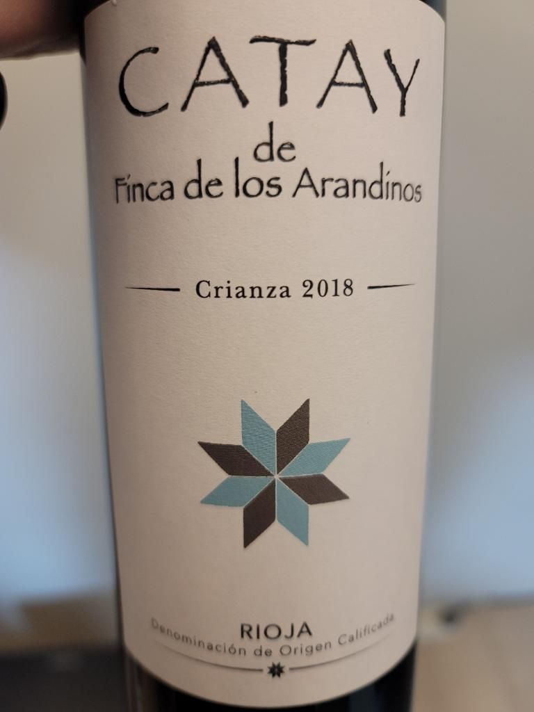 2018 Finca de los Arandinos Rioja Catay Tempranillo Mazuelo, Spain, La ...