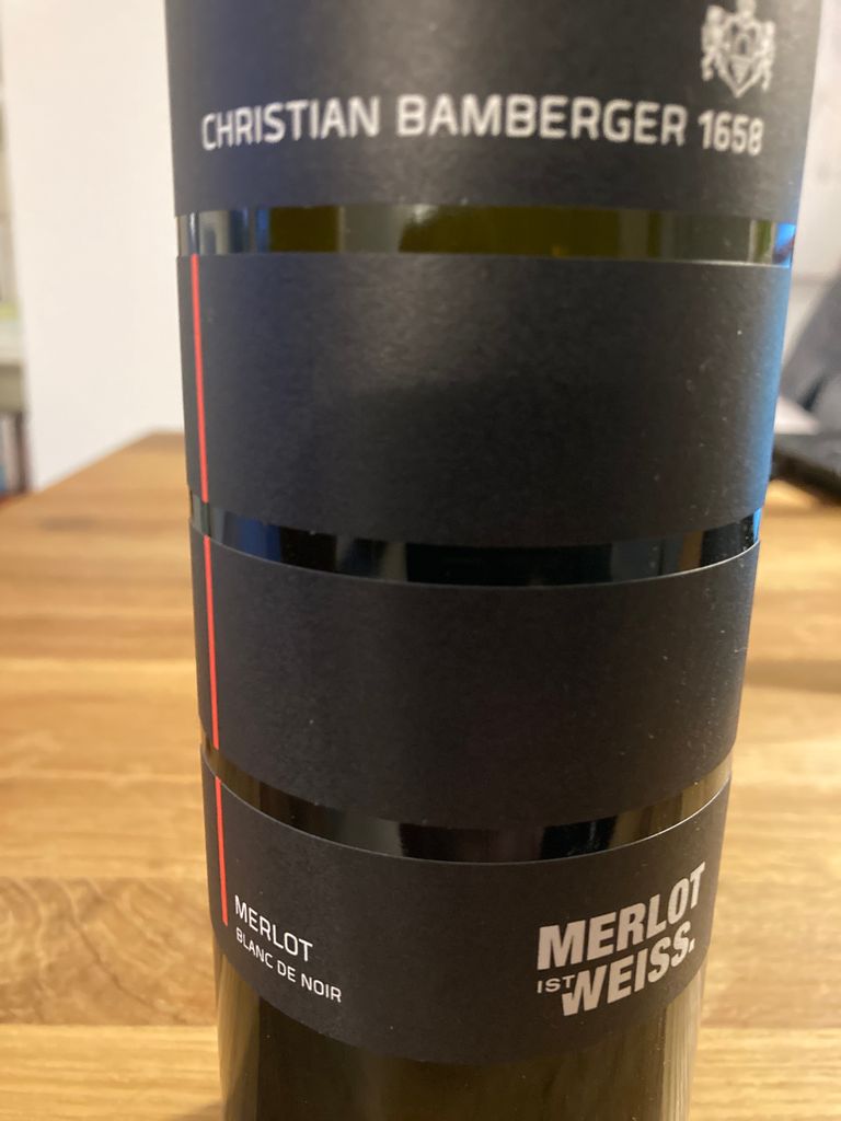 2022 Christian Bamberger Merlot Blanc de Noir CellarTracker