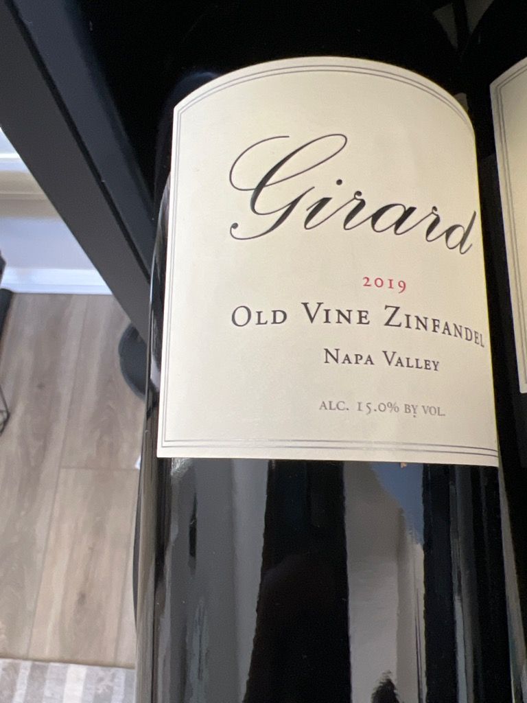 2019 Girard Winery Old Vine Zinfandel, USA, California, Napa Valley