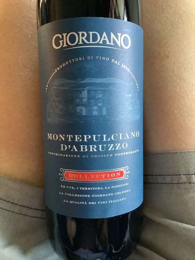 2019 Giordano Montepulciano d'Abruzzo Collection, Italy, Abruzzi ...