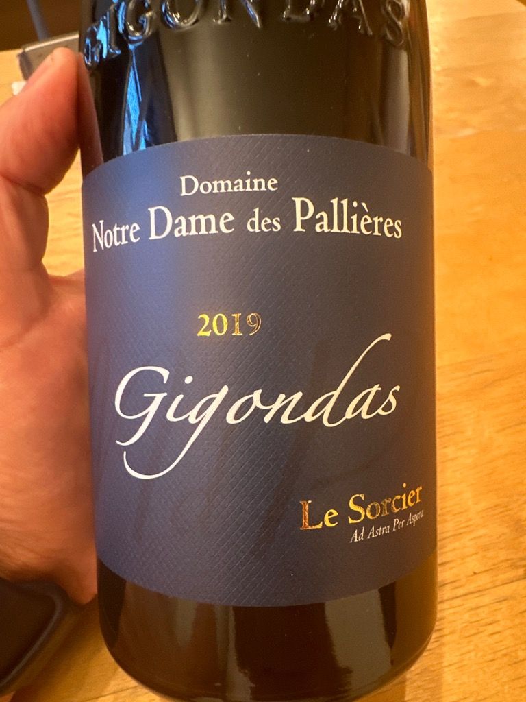 2020 Domaine Notre Dame des Pallières Gigondas Le Sorcier, France