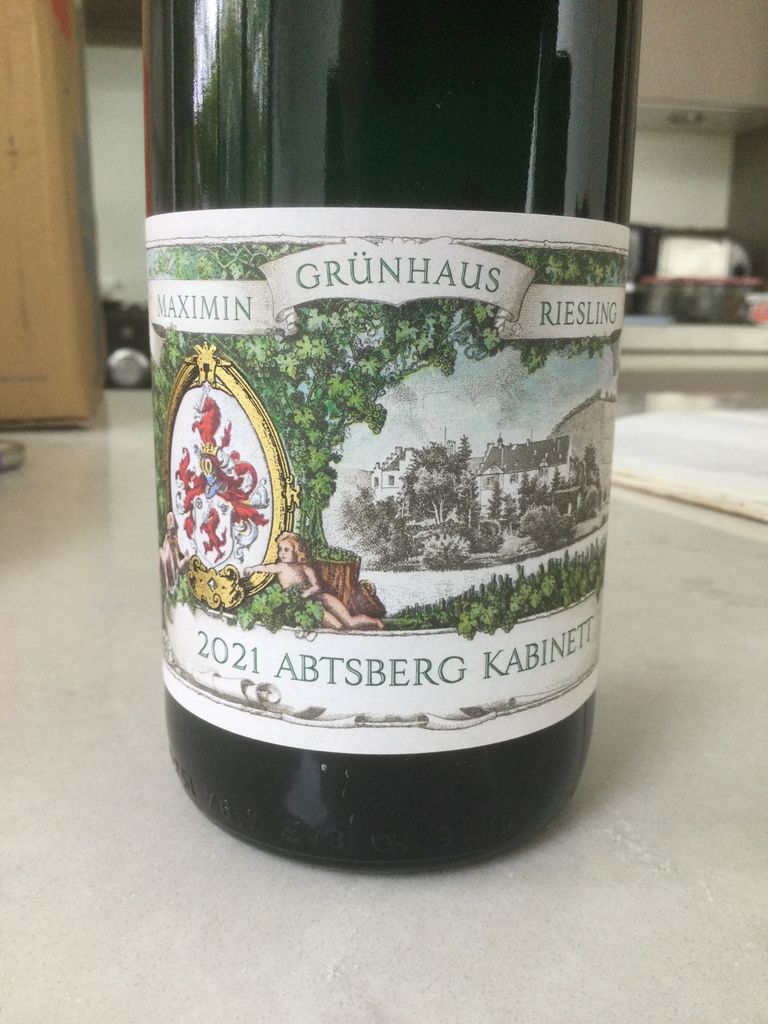 2021 Von Schubert Maximin Grünhäuser Abtsberg Riesling Kabinett