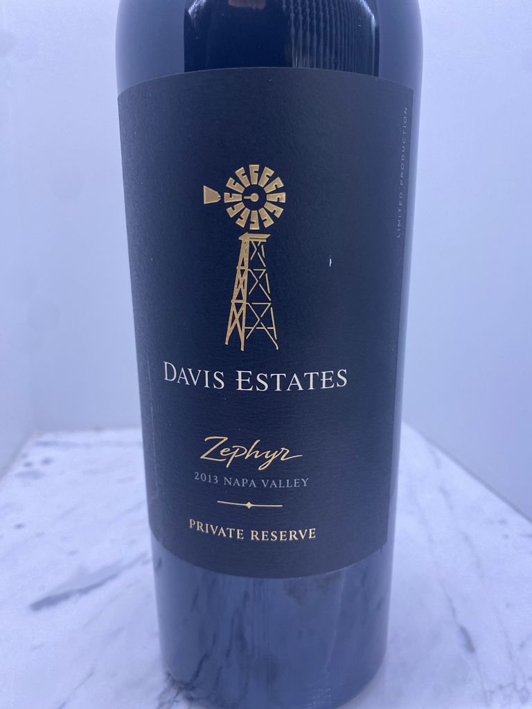 2013 Davis Estates Sauvignon Zephyr Private Reserve, USA