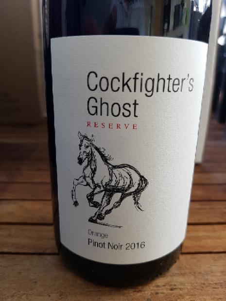 Cockfighter's ghost Pinot Noir (9326193002401)