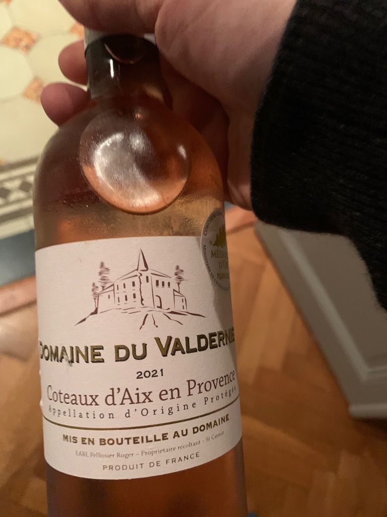 2023 Domaine Valdernier Coteaux d'Aix-en-Provence, France, Provence ...