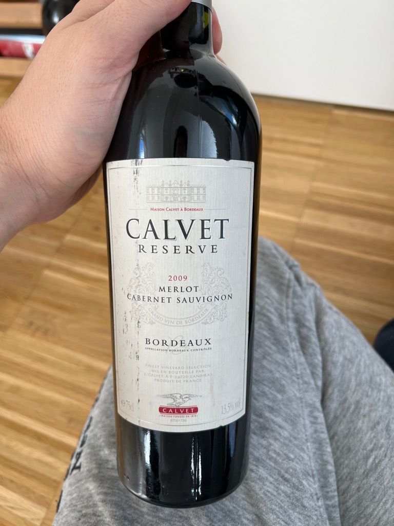 2008 Calvet Reserve - Merlot / Cabernet Sauvignon - CellarTracker