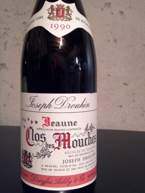 1990 Joseph Drouhin Beaune 1er Cru Clos des Mouches Rouge