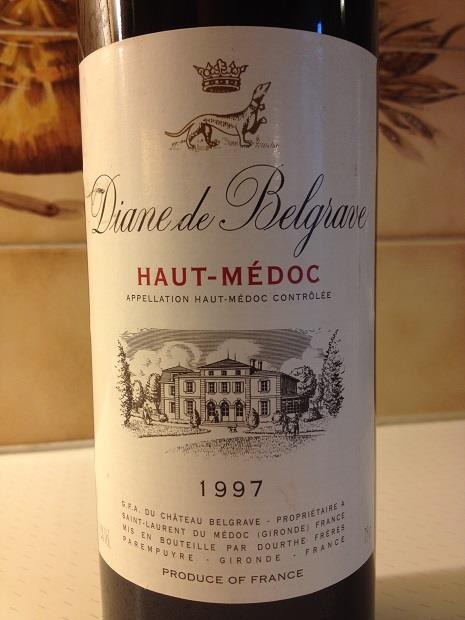 1999 Château Belgrave Diane de Belgrave - CellarTracker