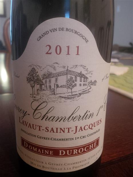 2019 Domaine Duroché Gevrey-Chambertin 1er Cru Lavaut St. Jacques