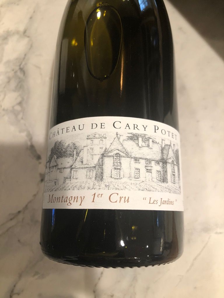 2019 Château De Cary Potet Montagny 1er Cru Les Jardins Blanc, France ...