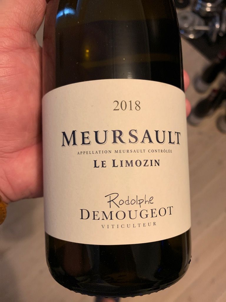 2017 Domaine Rodolphe Demougeot Meursault Le Limozin - CellarTracker