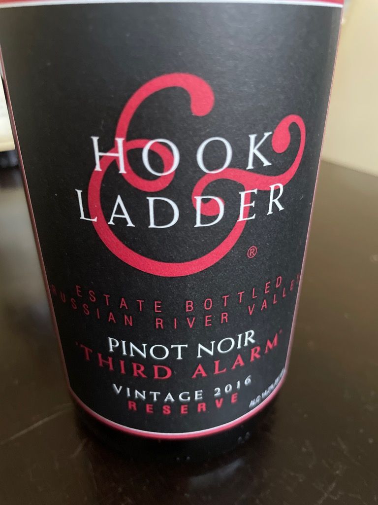 2010 Hook & Ladder Pinot Noir Third Alarm Reserve, USA, California, Sonoma County, Russian River