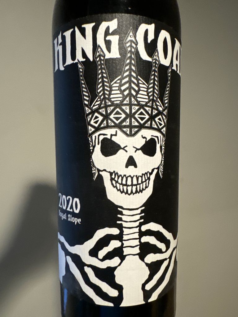 キング・コール Kヴィントナーズ 2014 (ワインアドヴォケイト95pt！) 2020 K Vintners King Coal - CellarTracker