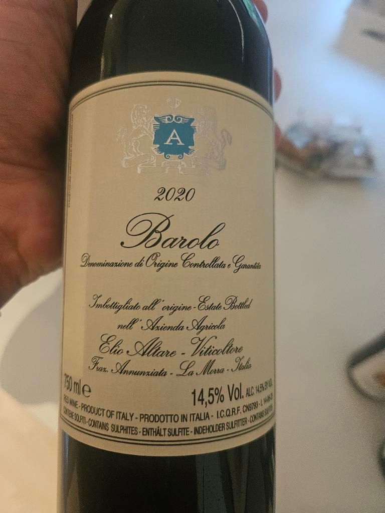 ワイン 2000 Barolo ELIO ALTARE 2020 Elio Altare 