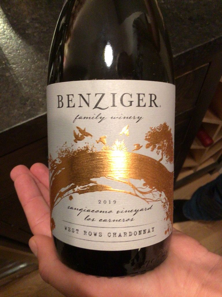 ワイン SHIN55 2020 Signaterra / Benziger Chardonnay West Rows Sangiacomo