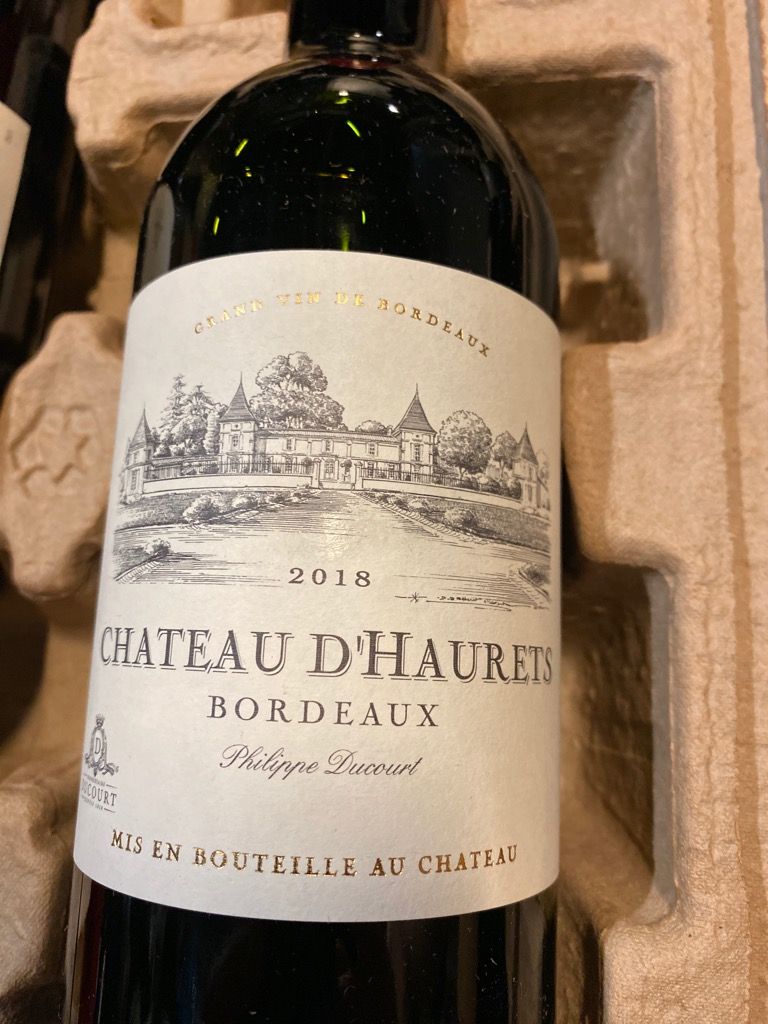 2019 Château d'Haurets Blanc, France, Bordeaux CellarTracker