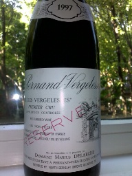 半額 50％OFFの通販 Delarche Marius Domaine 1997 Pernand-Vergelesses Ile Cru 1er ワイン