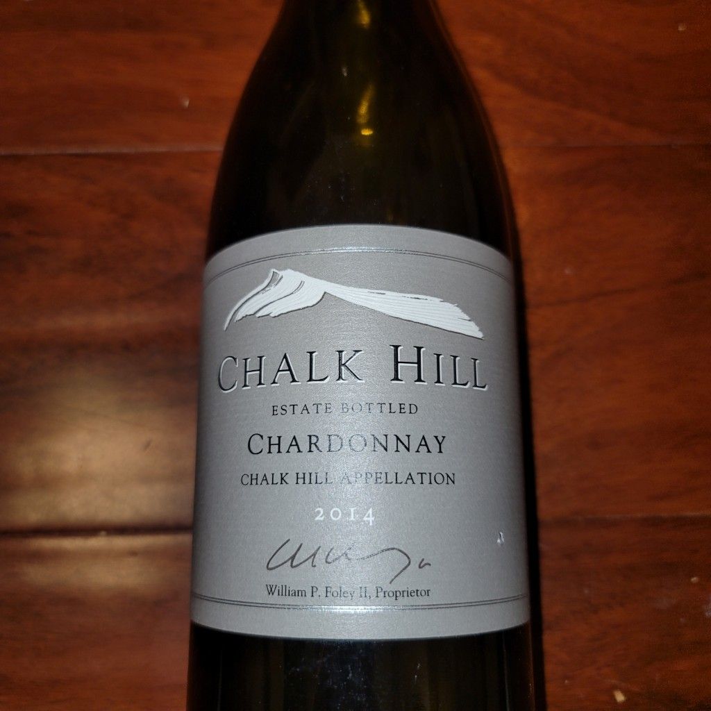 2014 Chalk Hill Chardonnay Estate Bottled Chalk Hill, USA, California