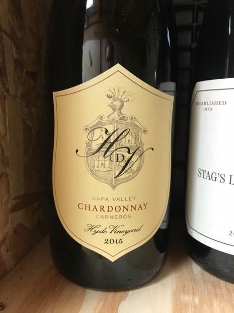 2017 Hyde De Villaine Chardonnay Hyde Vineyard - CellarTracker