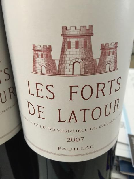 LES FORTS DE LATOUR 2007 375ml3本　ラトゥール 20078012414_Chateau-Latour_Les