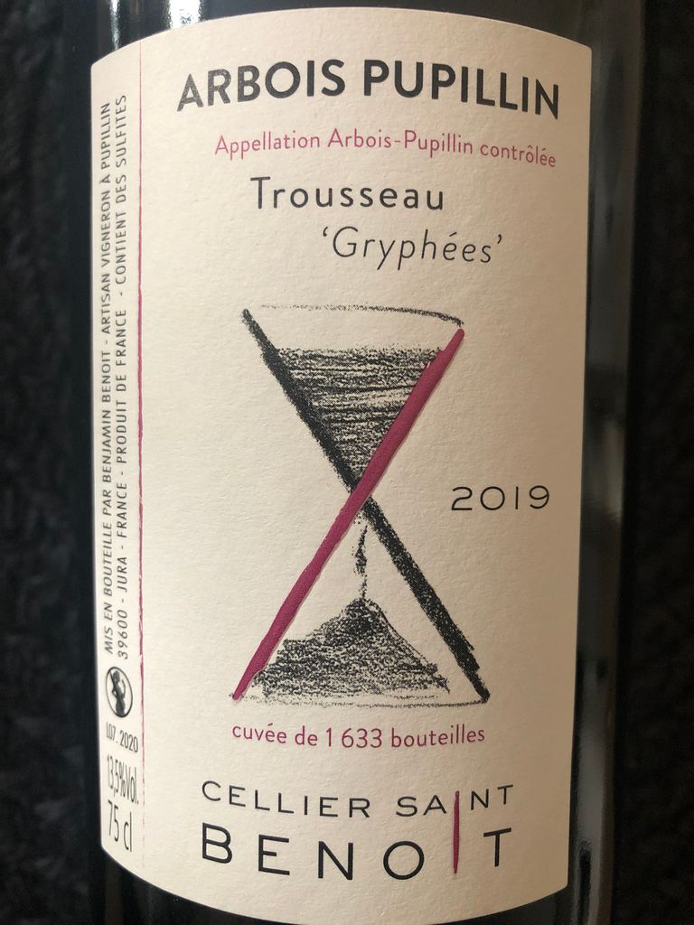 ワイン ARBOIS PUPILIN Trousseau 2019 750ml 2019DomainedelaBordeArbois-