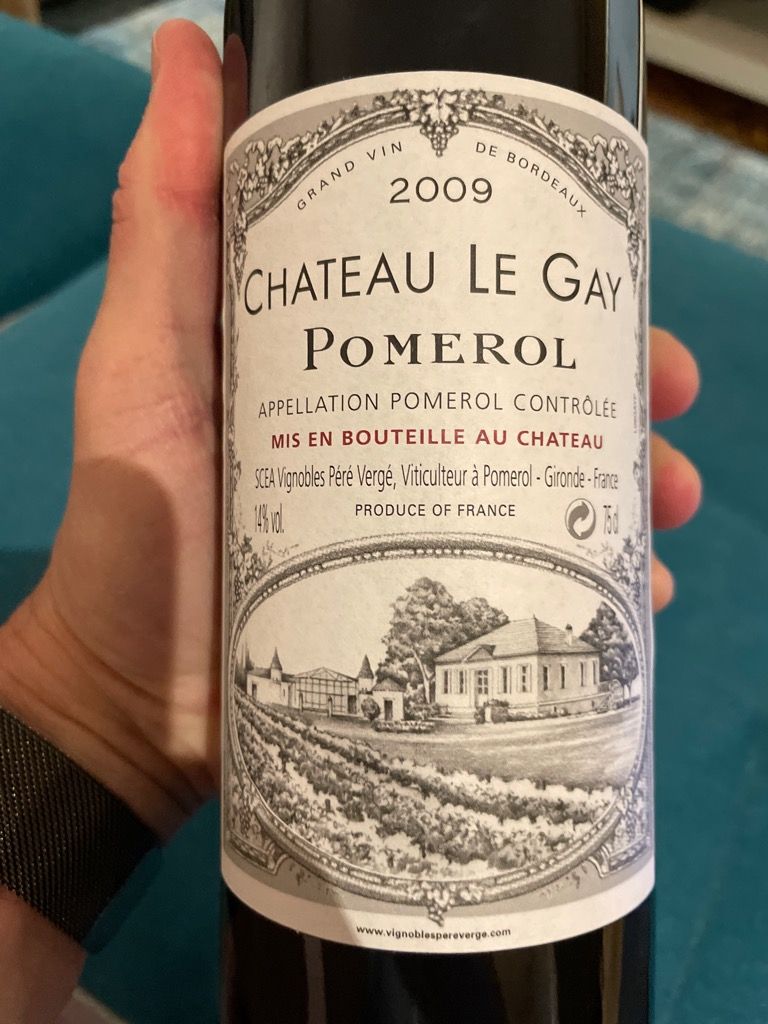 2009 Château Le Gay Pomerol - CellarTracker