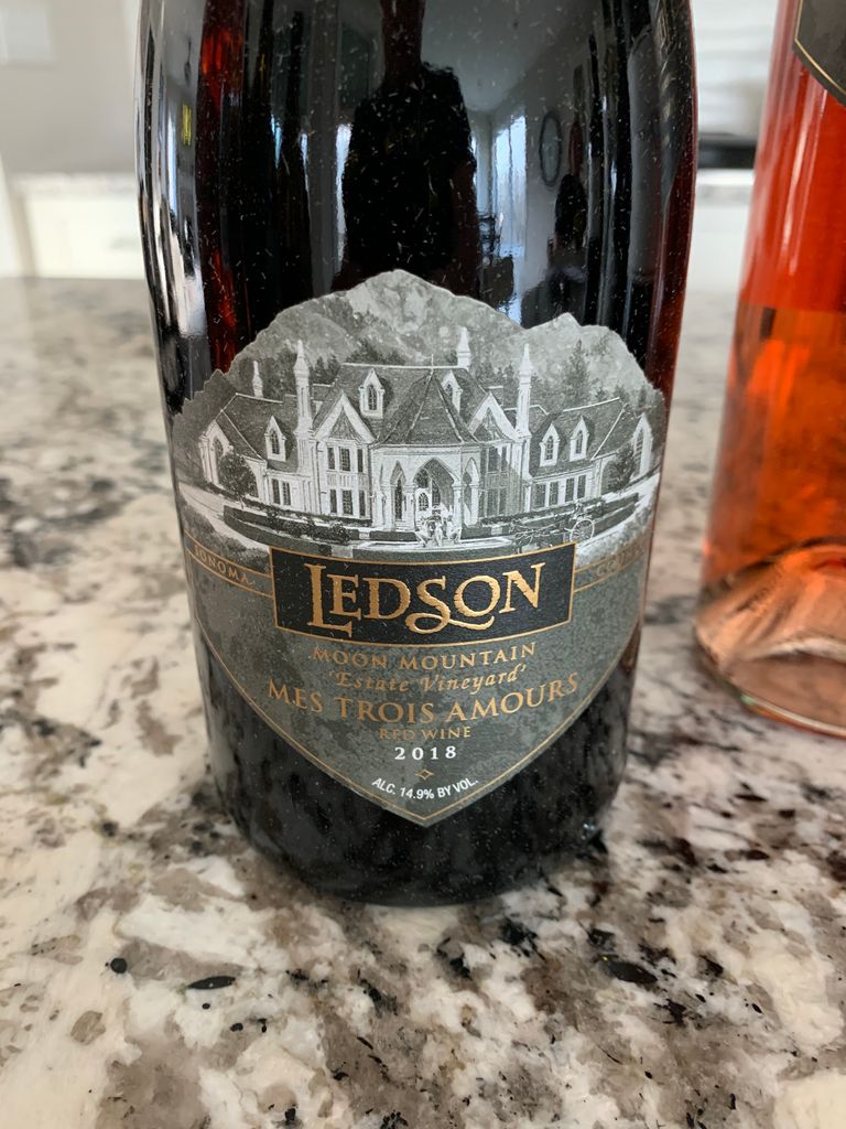 2018 Ledson Mes Trois Amours, USA, California, Sonoma County, Sonoma