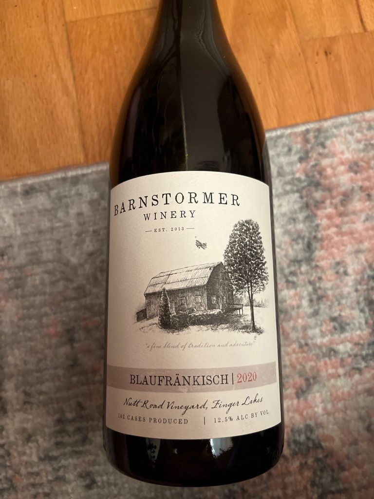 2020 Barnstormer Winery Blaufränkisch Nutt Road Vineyard, USA, New York