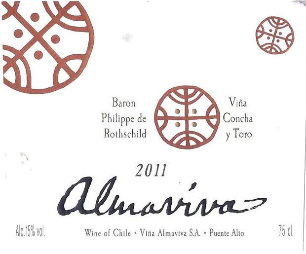 2011 Viña Almaviva S.A. Almaviva - CellarTracker