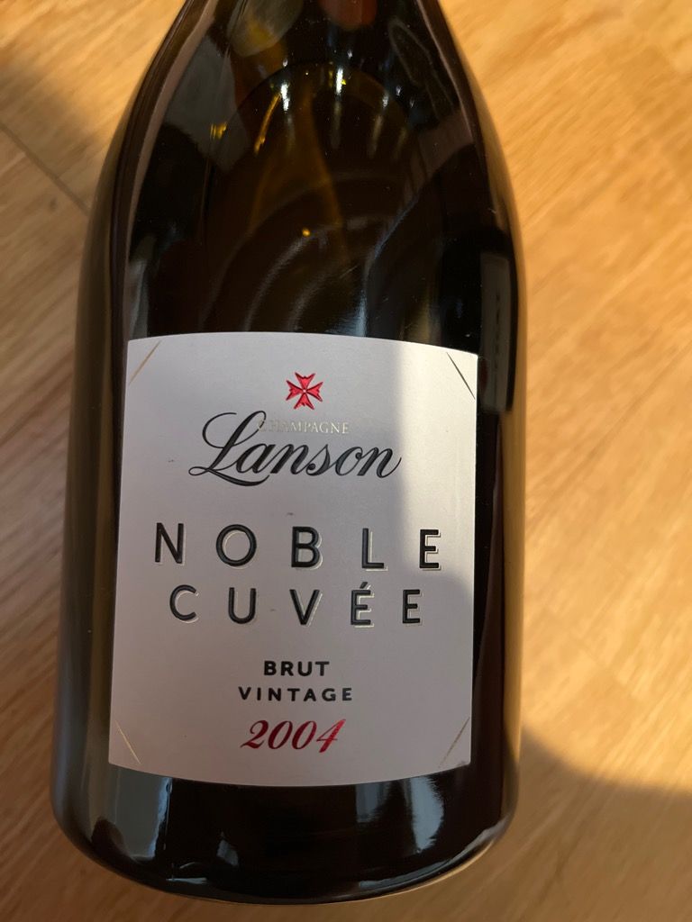 2004 Lanson Champagne Noble Cuvée de Lanson Brut - CellarTracker
