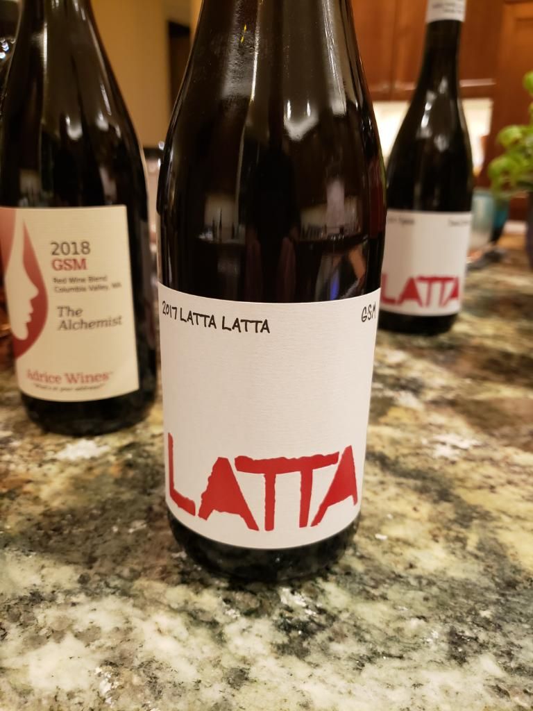 2017 Latta "Latta Latta" GSM, USA, Washington, Columbia Valley, Walla