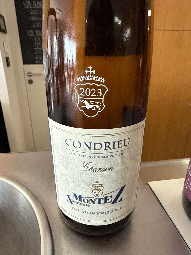 Minteez Label 2024 Stéphane Montez / Domaine de Monteillet Condrieu Chanson, France ...