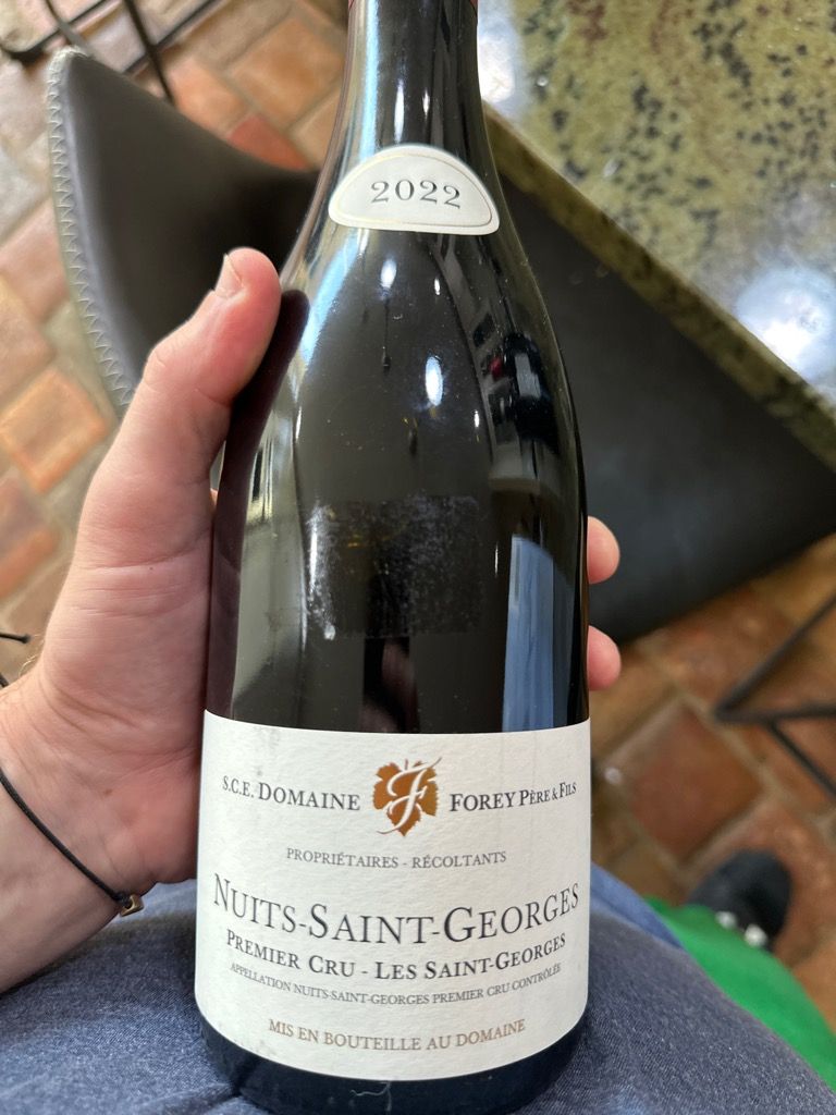 2022 Forey Père et Fils Nuits St. Georges 1er Cru Les Saint