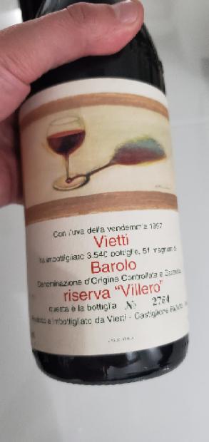 1997 Vietti Barolo Riserva Villero - CellarTracker