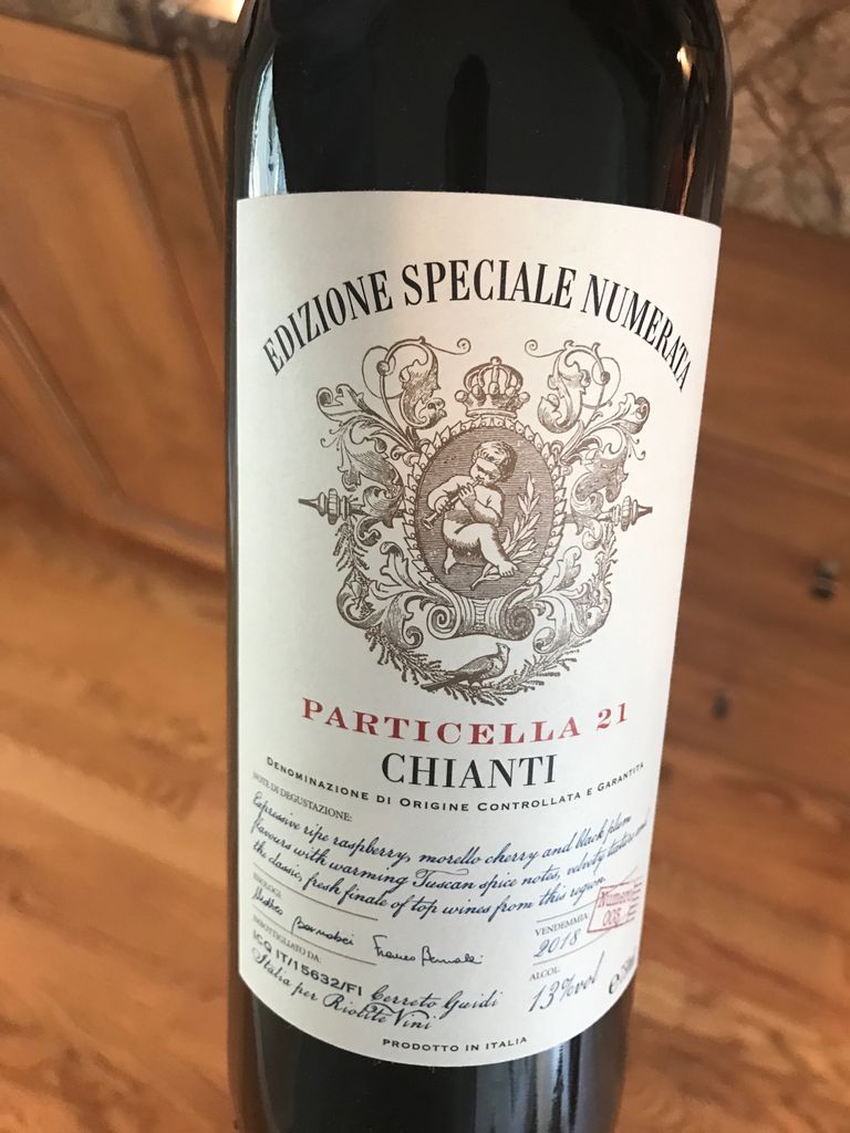 2018 Edizione Limitata Numerata Chianti Particella 21 Numero 003