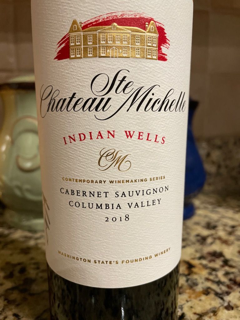 2018 Chateau Ste. Michelle Cabernet Sauvignon Block 9 Indian Wells, USA ...