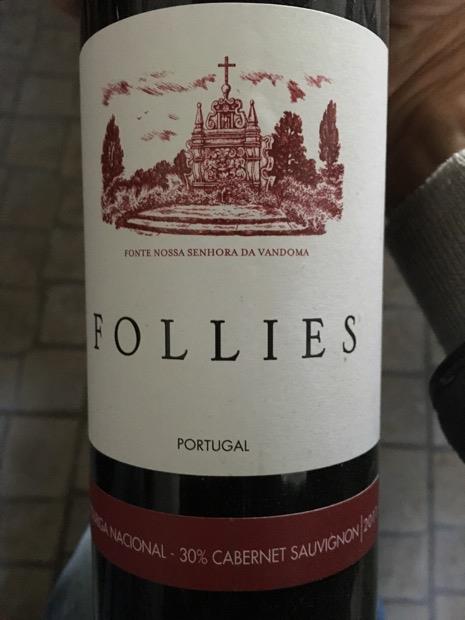 Follies Natural Cabernet Sauvignon glass 750ml (764793716301)