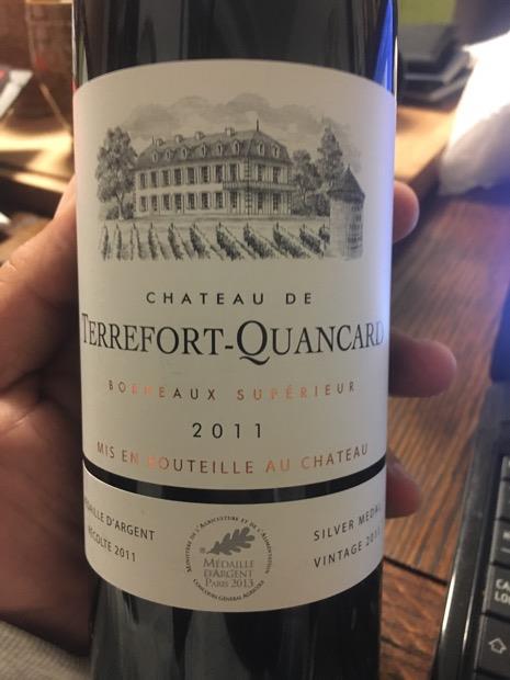 1997 Château de Terrefort-Quancard - CellarTracker