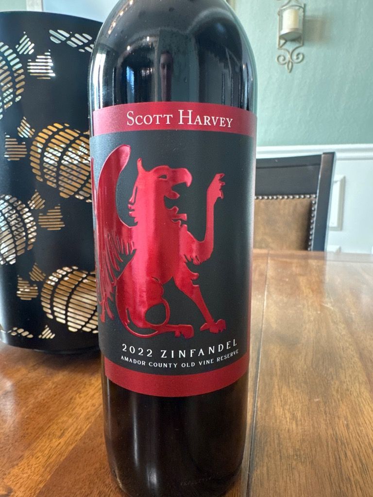 ワイン Wine 2010 Scott Harvey Zinfandel Old Vine Reserve - CellarTracker