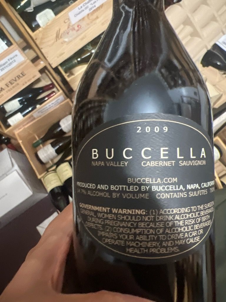 2009 Buccella Cabernet Sauvignon - CellarTracker