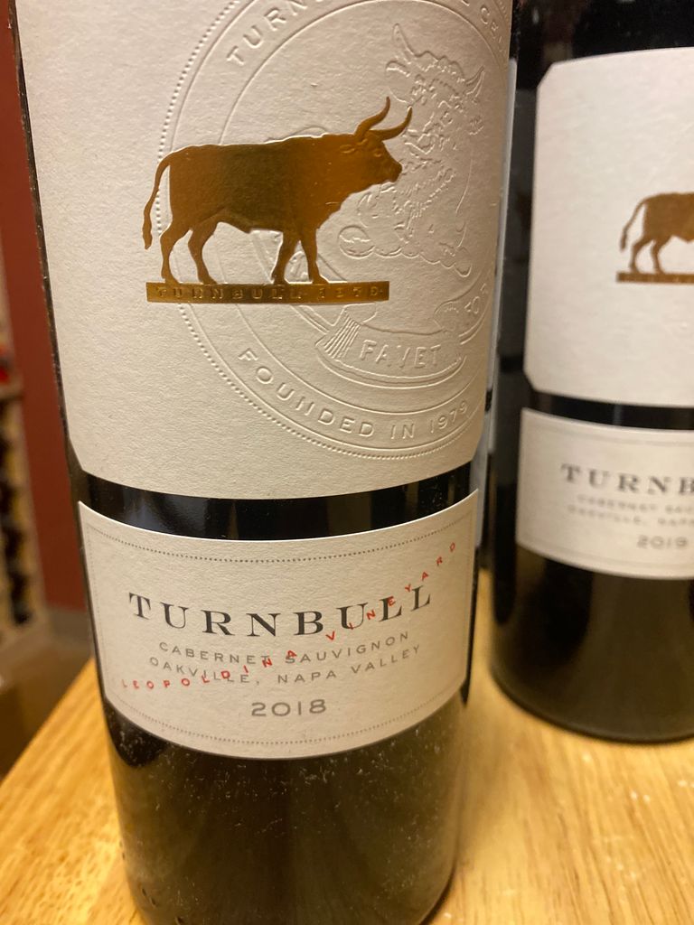 2016 Turnbull Cabernet Sauvignon Leopoldina Vineyard 2016 Turnbull Cabernet Sauvignon Leopoldina Vineyard